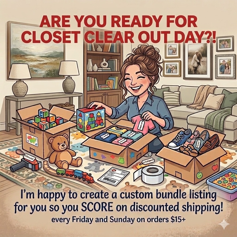 Closet Clear Out Day is Coming….Are You Ready?!